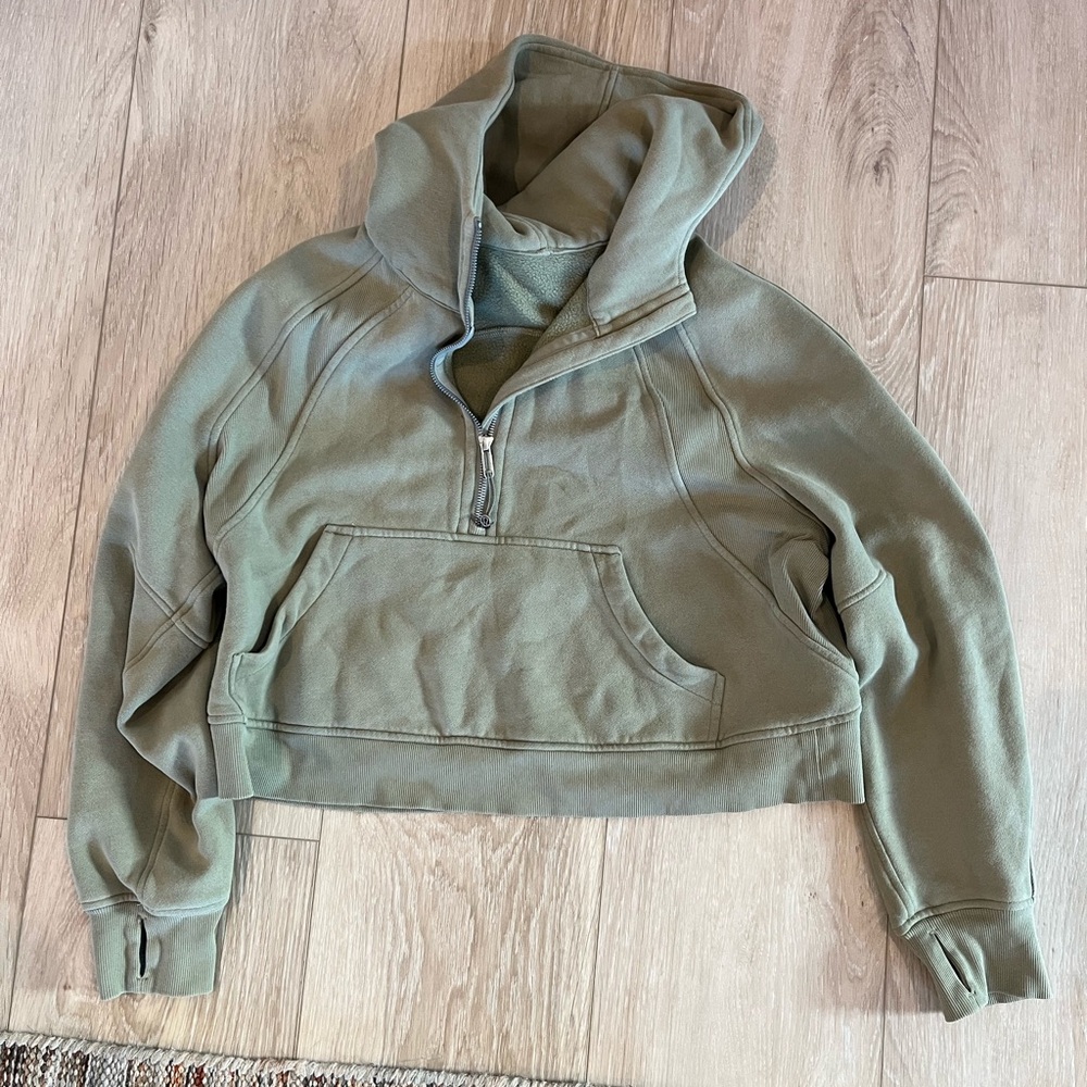 Lululemon Scuba Oversized Half Zip Hoodie
